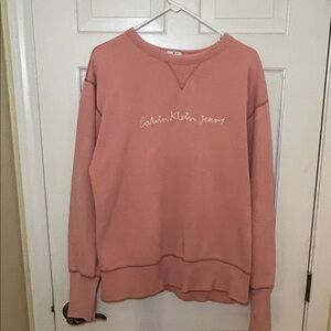 Calvin Klein Jeans Blush Crew Neck Sweatshirt
